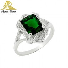 Gümüş Zirkon Taşlı Yüzük